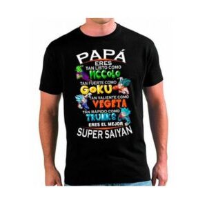 Camiseta manga corta Super Papa para hombre