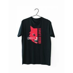 Camiseta manga corta hombre color negro