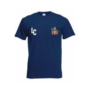 Camiseta manga corta azul Los Chovos para hombre frontal